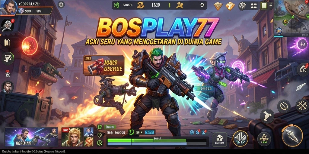 Tampilan gameplay menarik dari BOSPLAY77 dalam aksi penuh adrenalin.