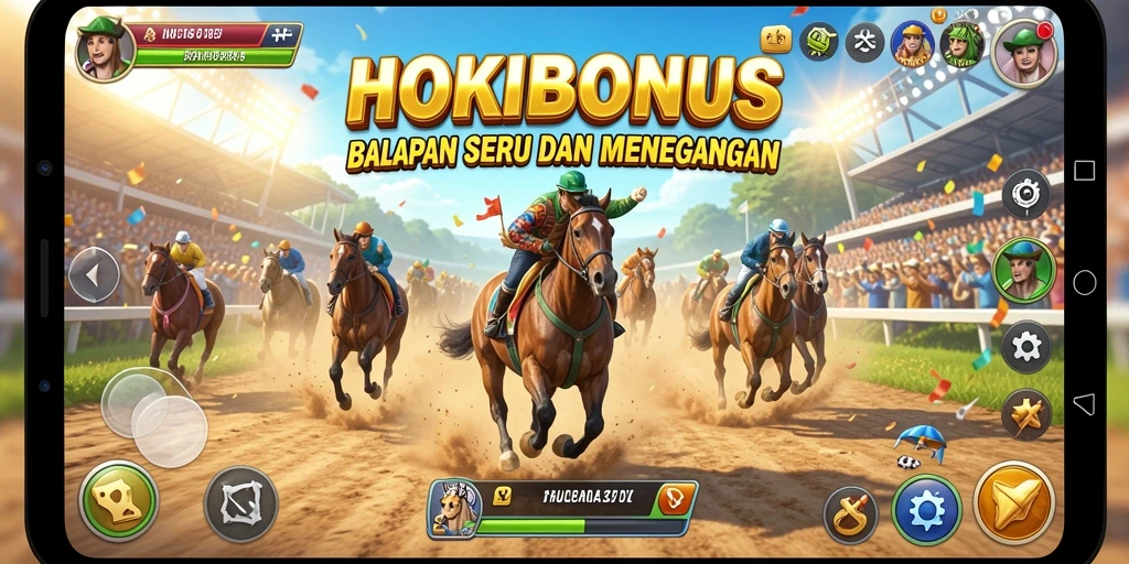 Tampilan gameplay HOKIBONUS yang menegangkan dan seru.