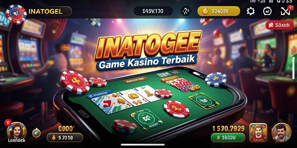 Tampilan gameplay menarik dari INATOGEL saat bermain Kasino.